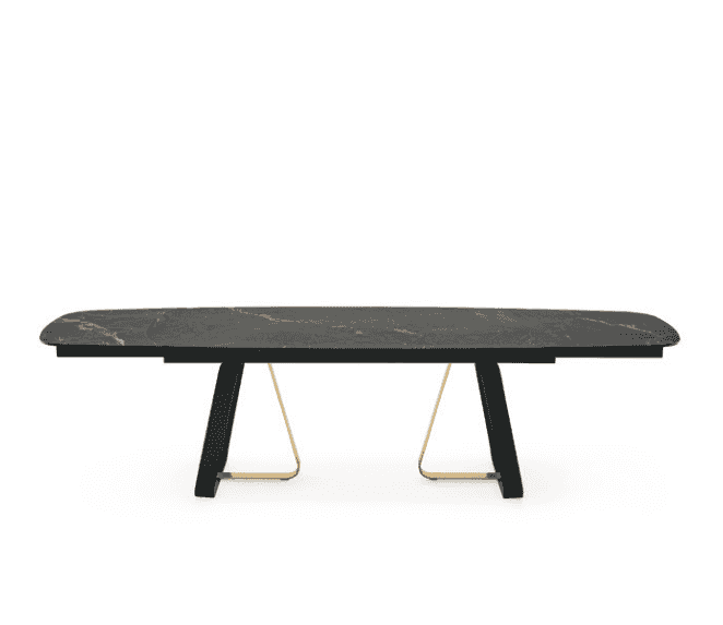 Sunshine Elliptical Extension Dining Table - Trade Source Furniture