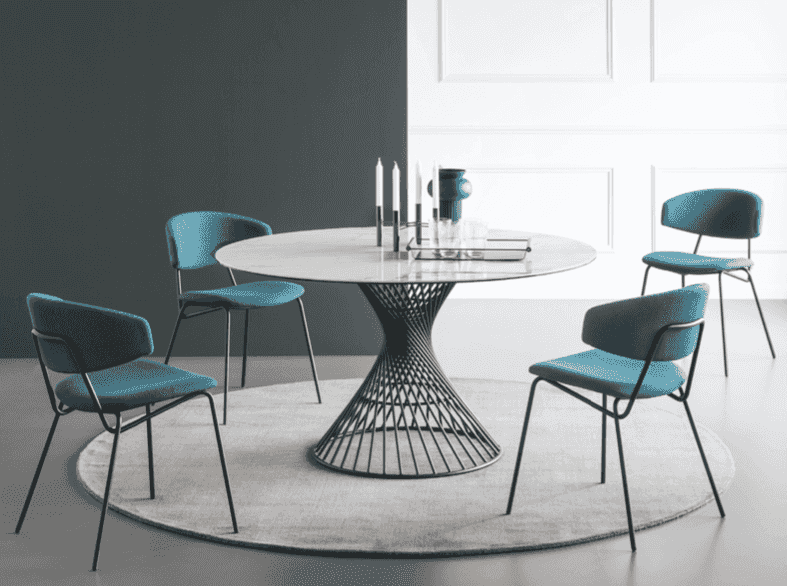Vortex Round Dining Table - Trade Source Furniture
