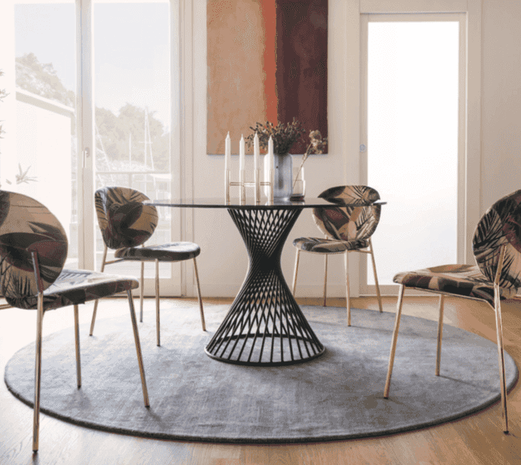 Vortex Round Dining Table - Trade Source Furniture