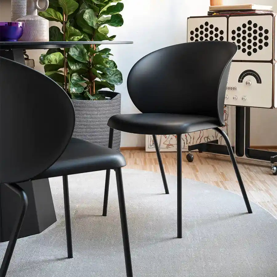 CB2134 Tuka Arm Chair with Metal Legs - Connubia