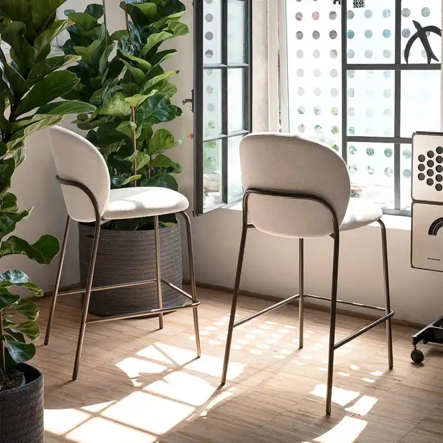 CB2309 Cozy Mid Kitchen Island Counter Stool - Connubia