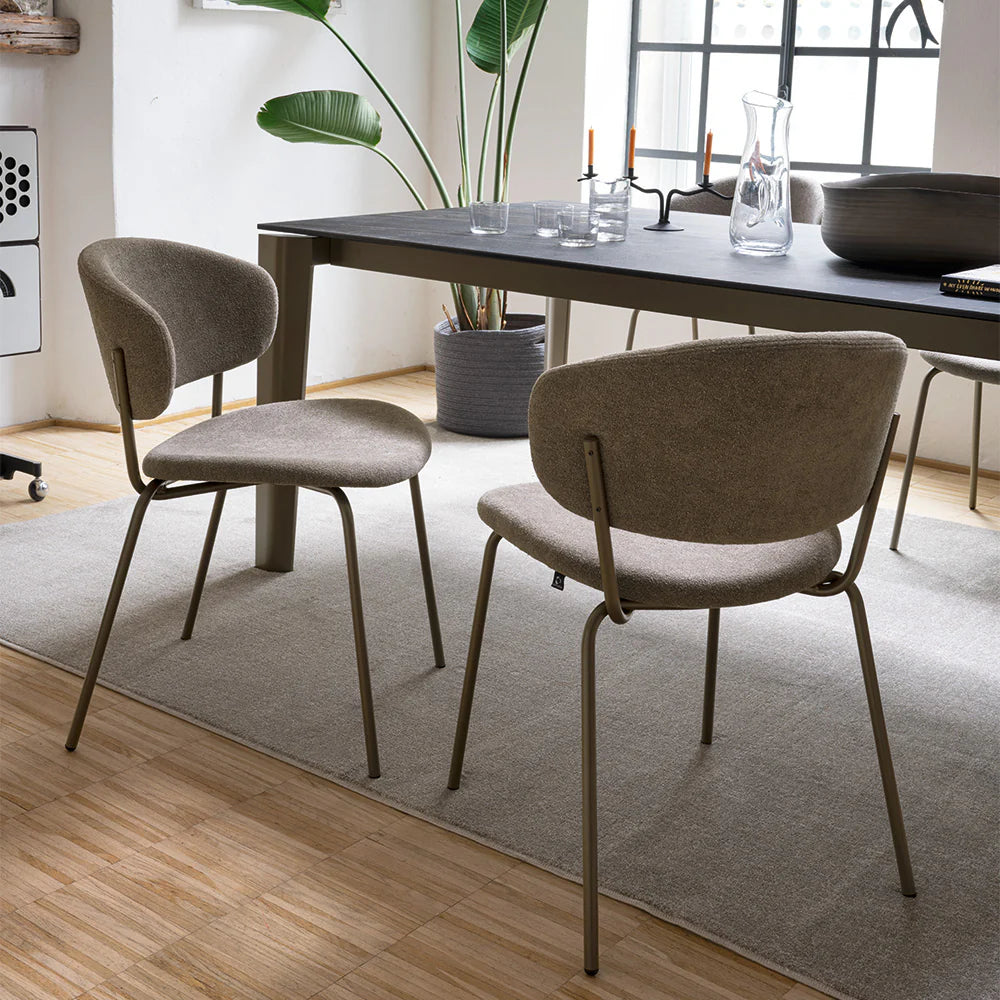 CB2312 Desy Dining Chair with Metal Legs