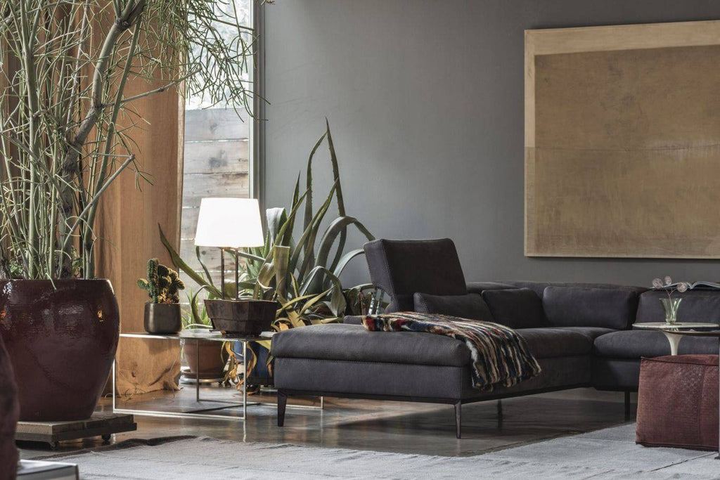 Rigoletto Sofa with Moving Headrests by Cierre - Trade Source Furniture