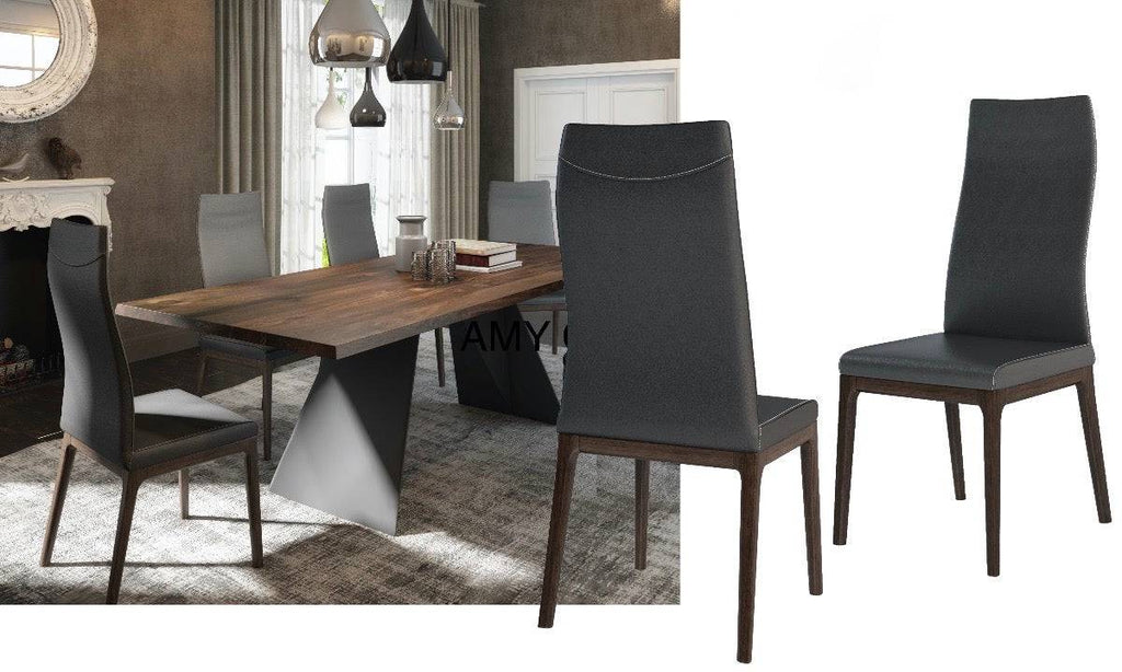 Colibri Amy Leather Dining Chair - Trade Source Furniture