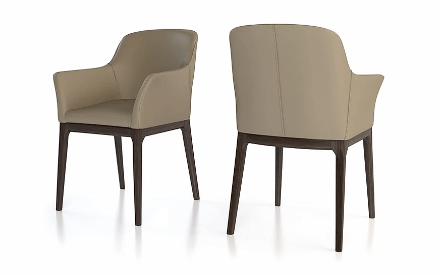 Colibri Ann Leather Arm Chair - Trade Source Furniture