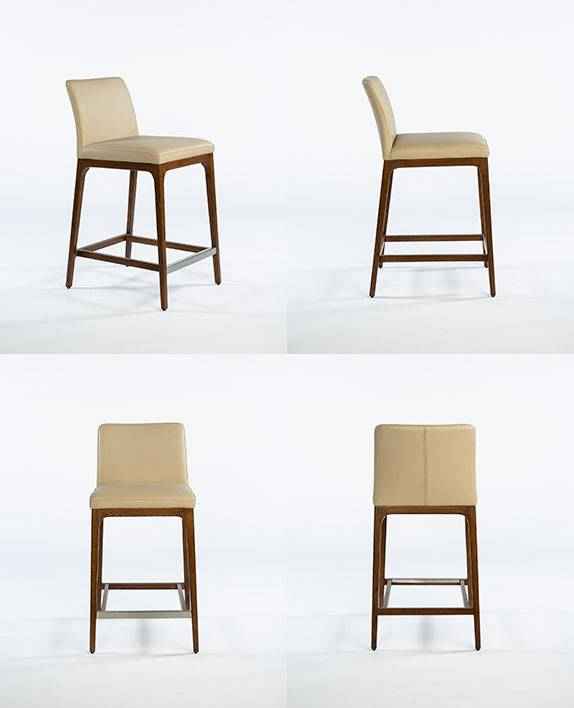 Colibri Lucia Leather Counter Stool - Trade Source Furniture