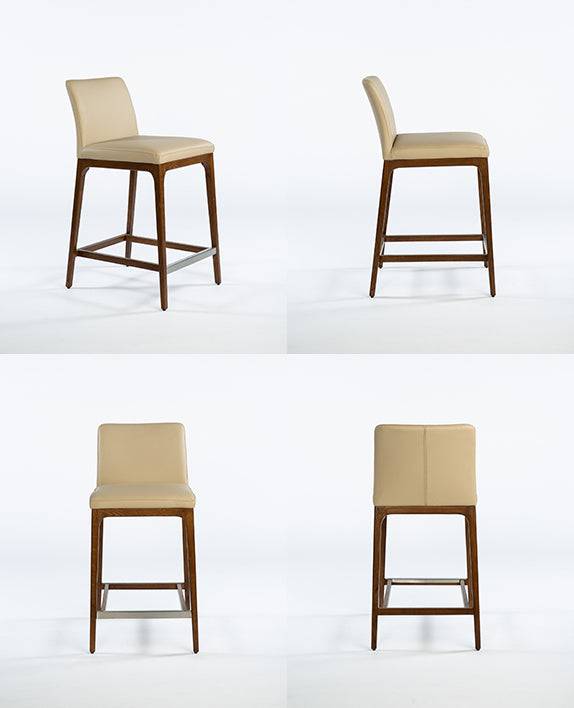 Colibri Lucia Leather Counter Stool - Trade Source Furniture