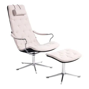 Conform Bravo Swivel Chair and Footstool