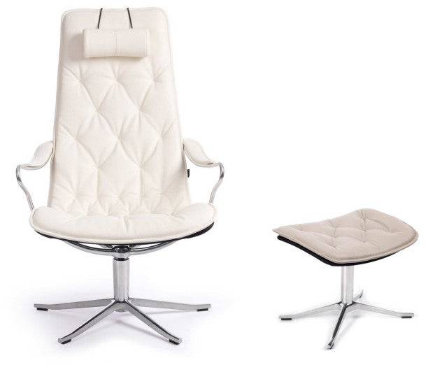 Conform Bravo Swivel Chair and Footstool - Conform