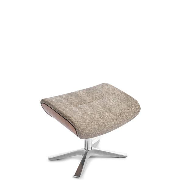 Conform Partner Recliner Chair with Ottoman and Quattro Leg - Trade Source Furniture