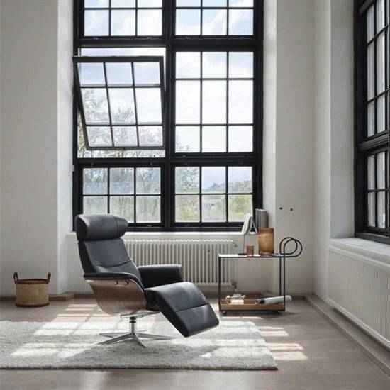 Conform Time Out Recliner with Attached Footrest - Trade Source Furniture