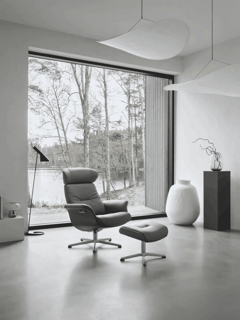 Conform Timeout Reclining Chair and Footstool - Conform