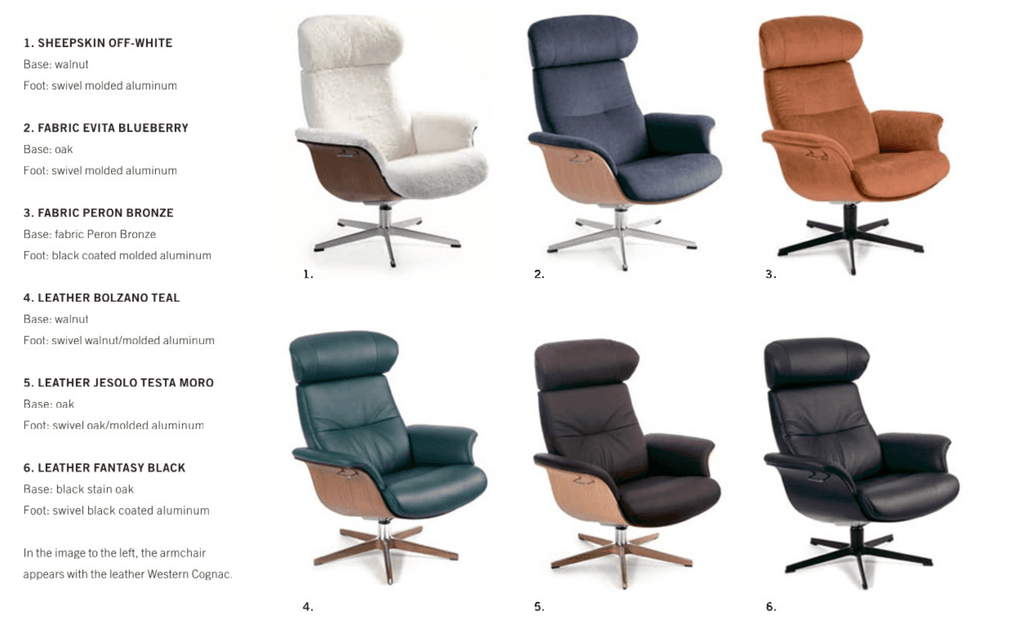 Conform Timeout Reclining Chair and Footstool - Trade Source Furniture