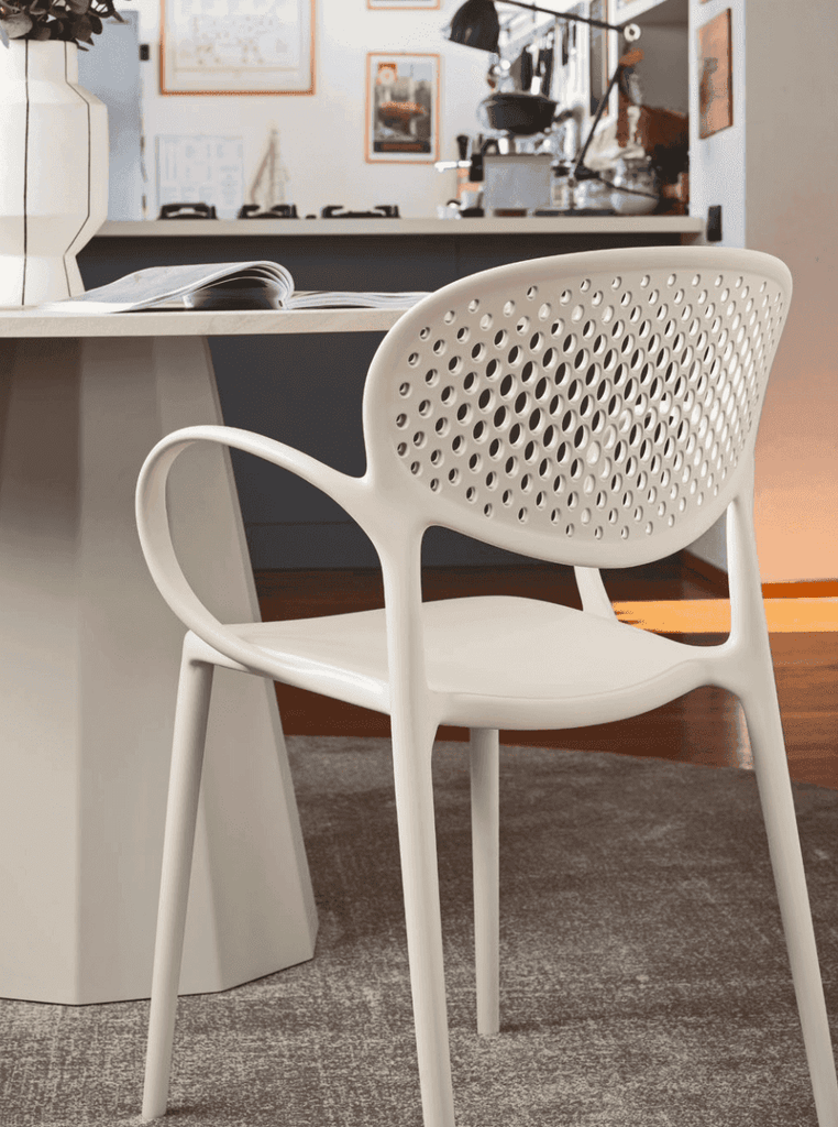 Abby Indoor Outdoor Dining Chair - Connubia