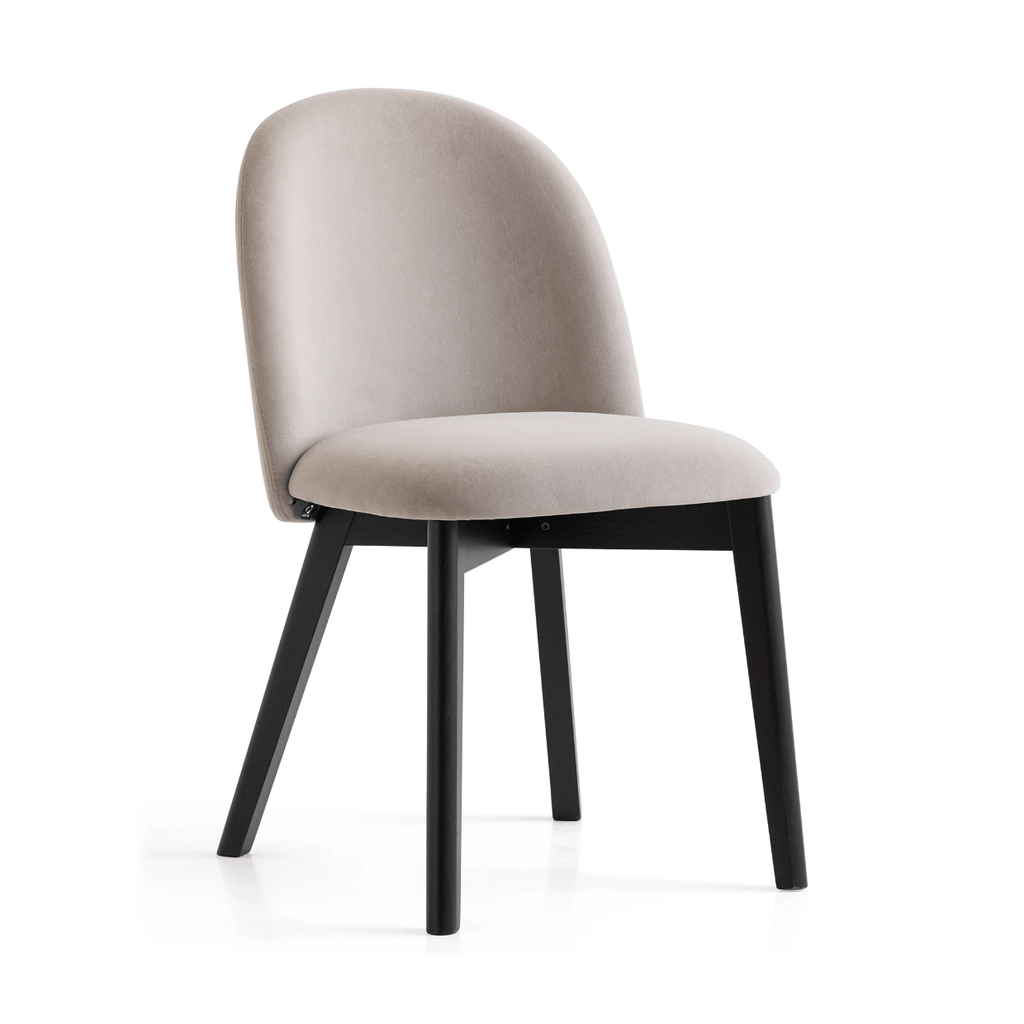 CB1994 Tuka Dining Chair with Wood Legs - Trade Source Furniture