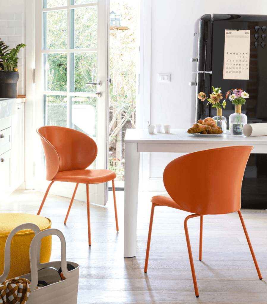 CB1999 Tuka Arm Chair with Metal Legs - Trade Source Furniture