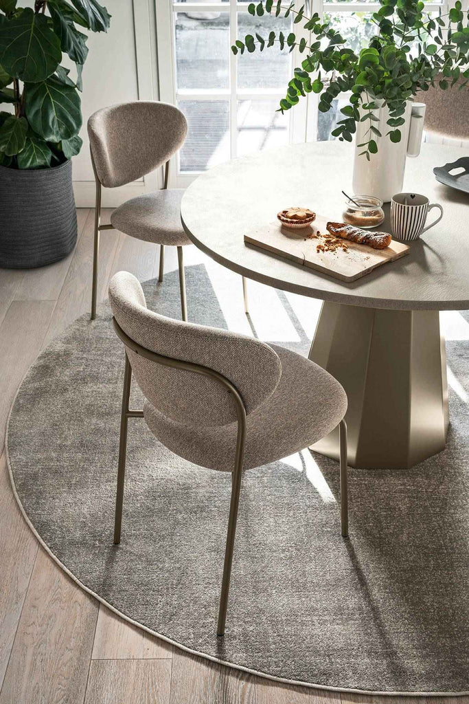 CB2135 Cozy Dining Chair with Metal Legs - Connubia