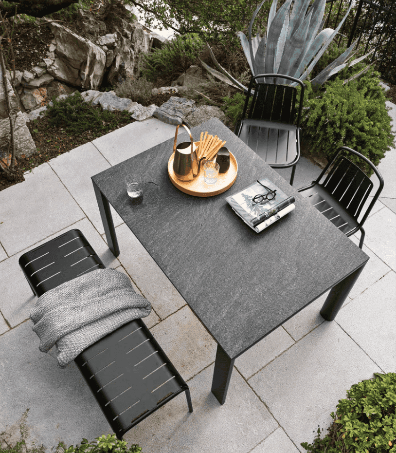 Connubia Dorian Outdoor Extending Dining Table - Trade Source Furniture