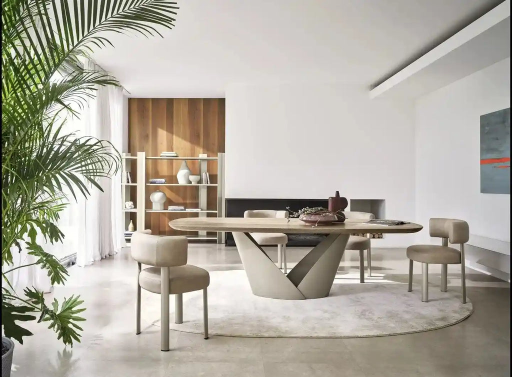 CS2242 Glen Dining Chair with Metal Legs - Calligaris