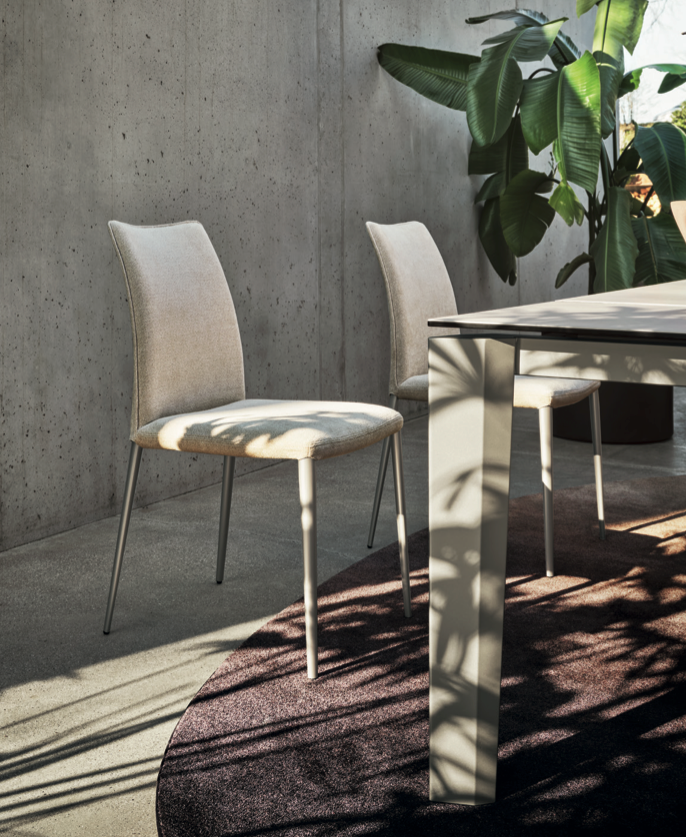 CS2249 Fay Dining Chair with Metal Legs