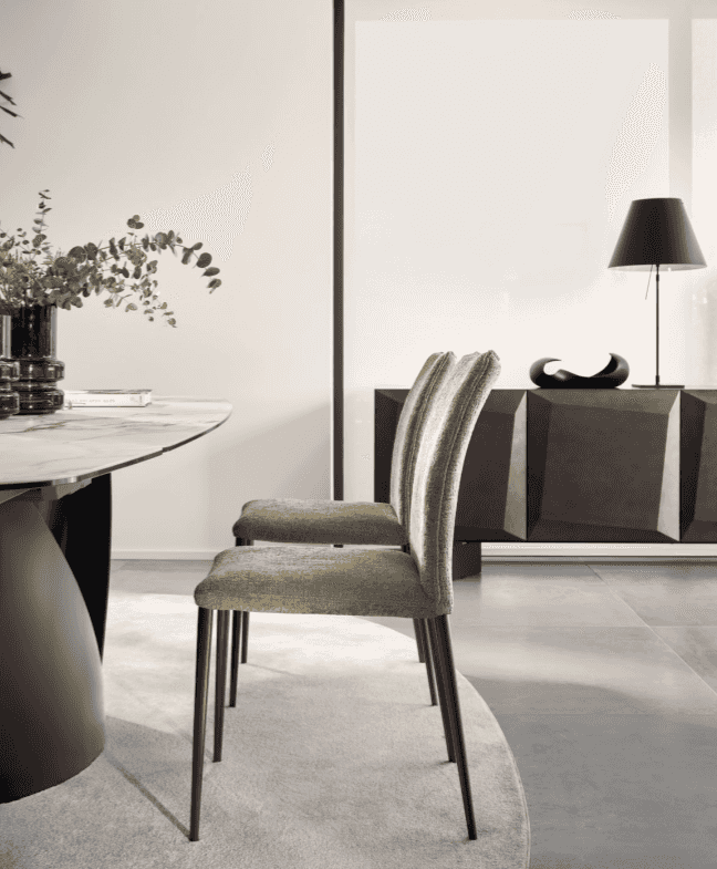CS2249-S Fay Dining Chair with Flexible Backrest and Removable Covers
