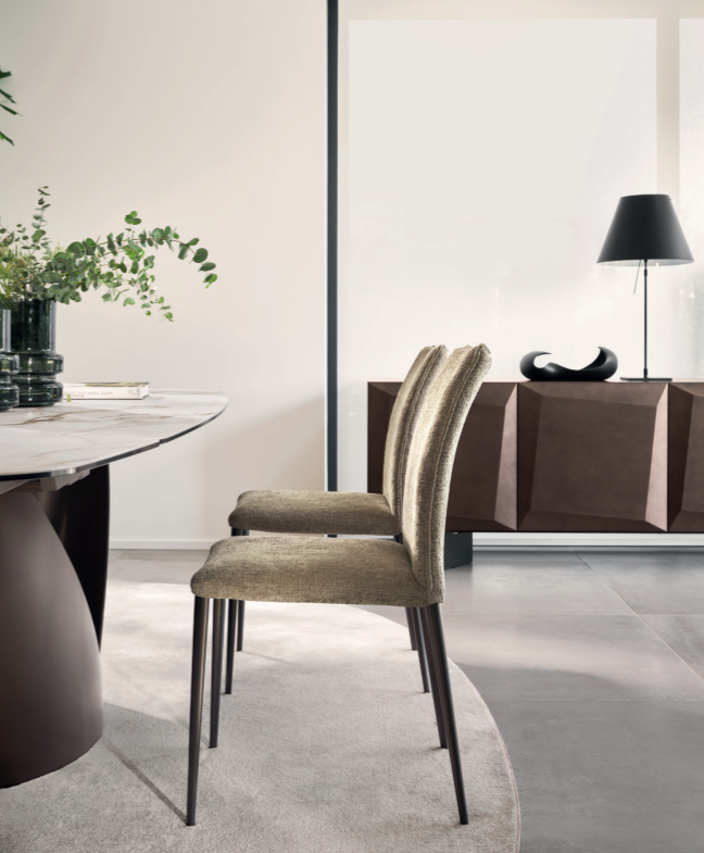 CS2249 Fay Dining Chair with Metal Legs