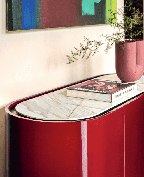 CS6076-6 Lake High Sideboard by Calligaris
