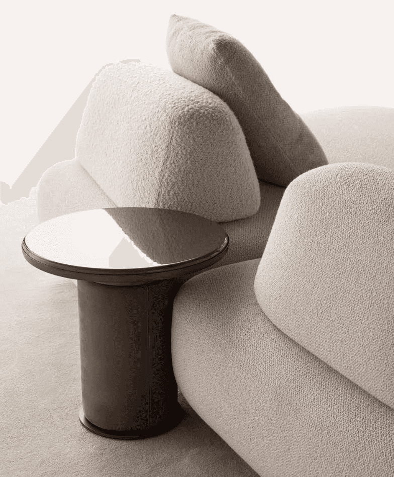 Curve Sofa with Movable Backs by Art Nova at Trade Source by Art Nova at Trade Source Furniture