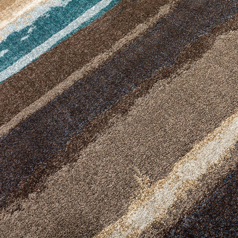 Antigua AN2 Chocolate Rug - Trade Source Furniture