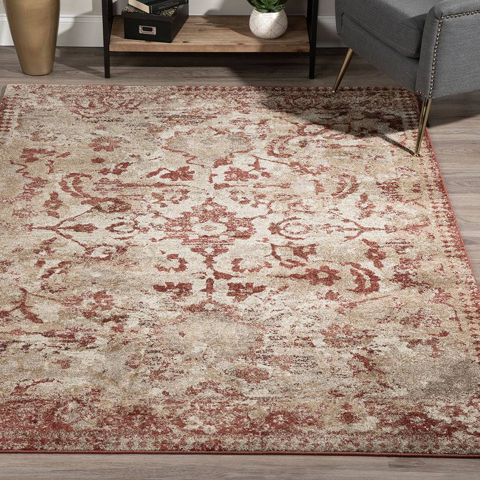 Antigua AN4 Paprika Rug - Trade Source Furniture