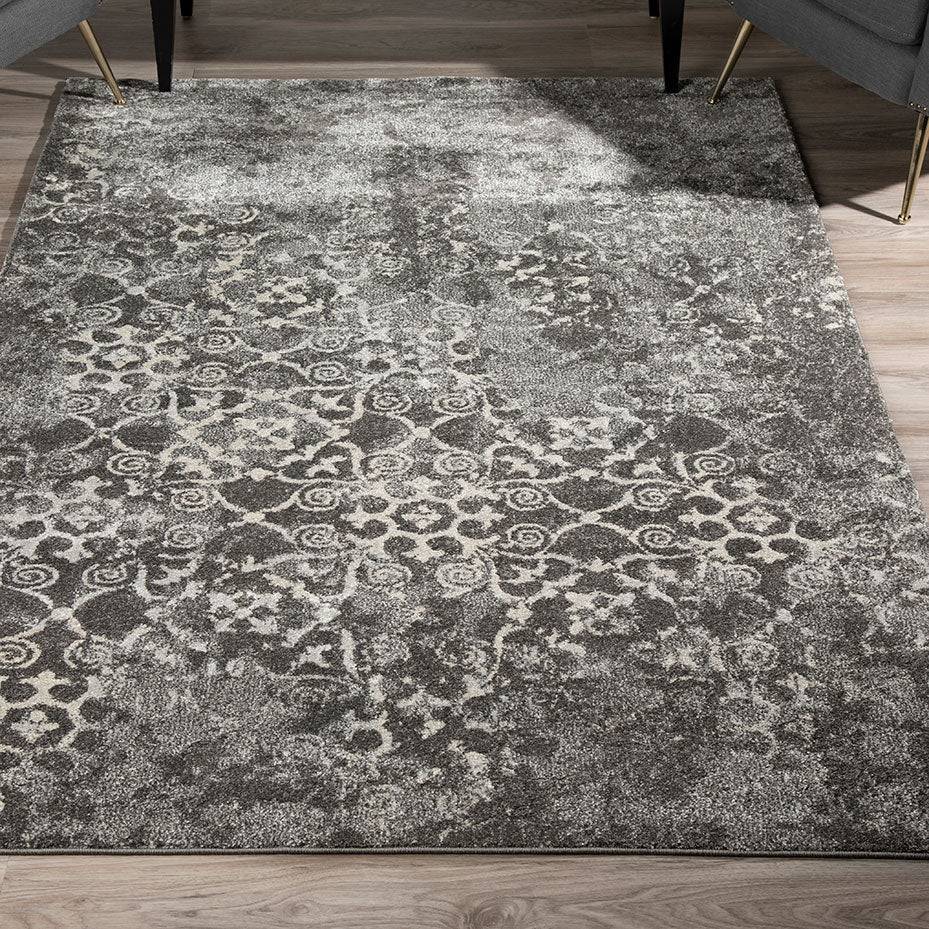 Antigua AN6 Grey Rug - Trade Source Furniture