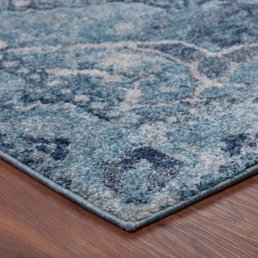 Antigua AN7 Sky Rug - Trade Source Furniture