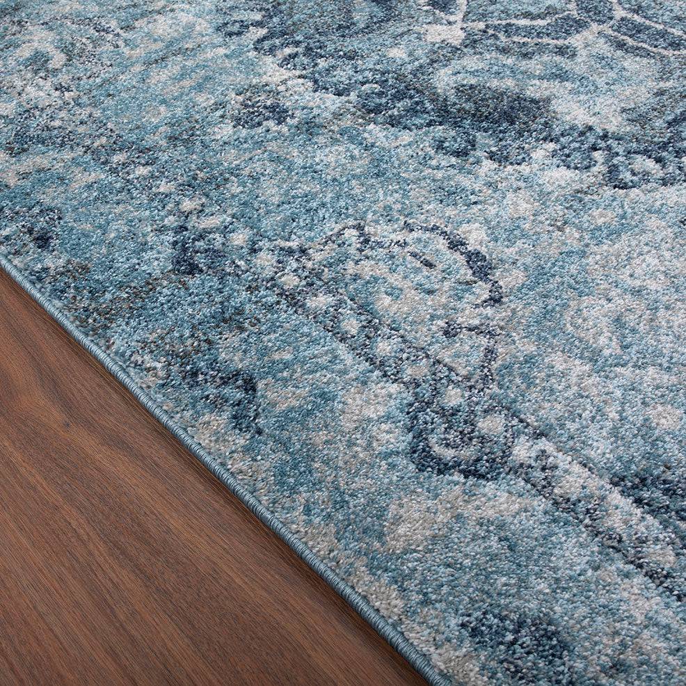Antigua AN7 Sky Rug - Trade Source Furniture
