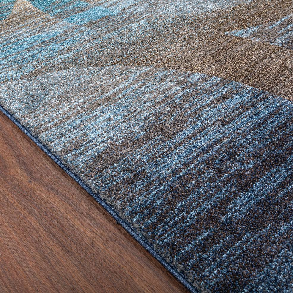 Antigua AN9 Chocolate Rug - Trade Source Furniture