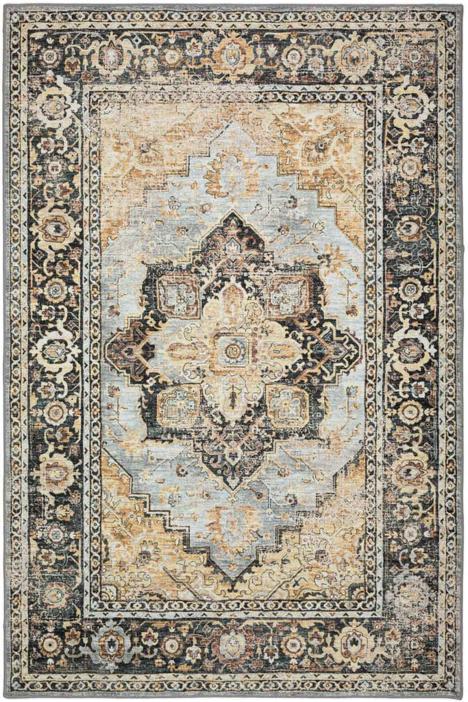 Jericho JC2 Pewter Rug - Trade Source Furniture