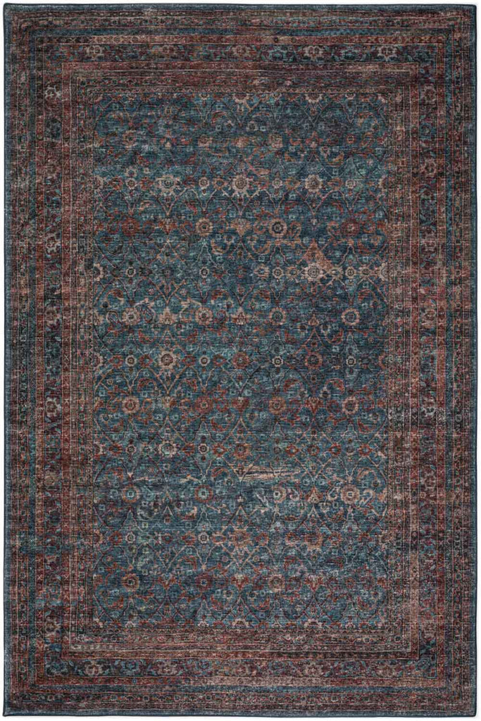 Jericho JC7 Navy Rug - Trade Source Furniture
