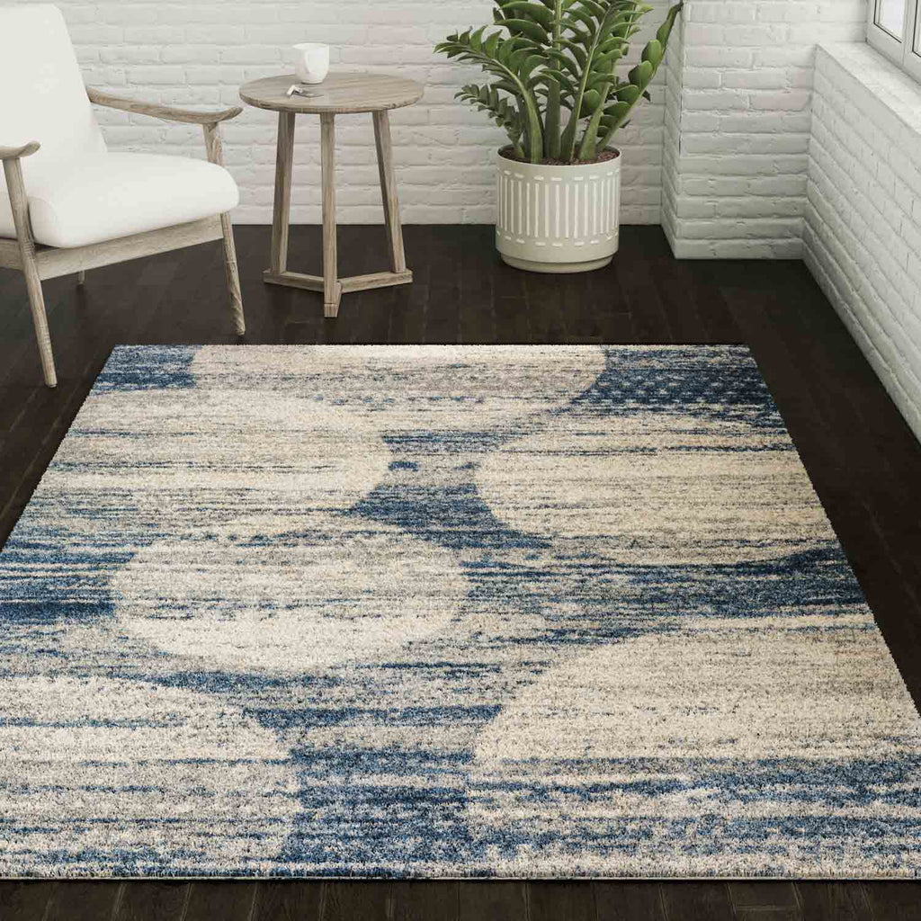 Orleans OR17 Indigo Rug - Trade Source Furniture