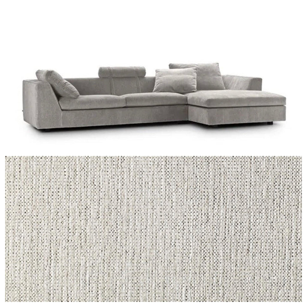 Chess Sofa by Eilersen at Trade Source Furniture in Tangent 0037 fabric with left-facing chaise, featuring plush cushions and headrest.