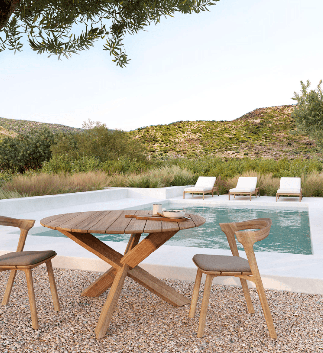 Circle Outdoor Dining Table - Trade Source Furniture