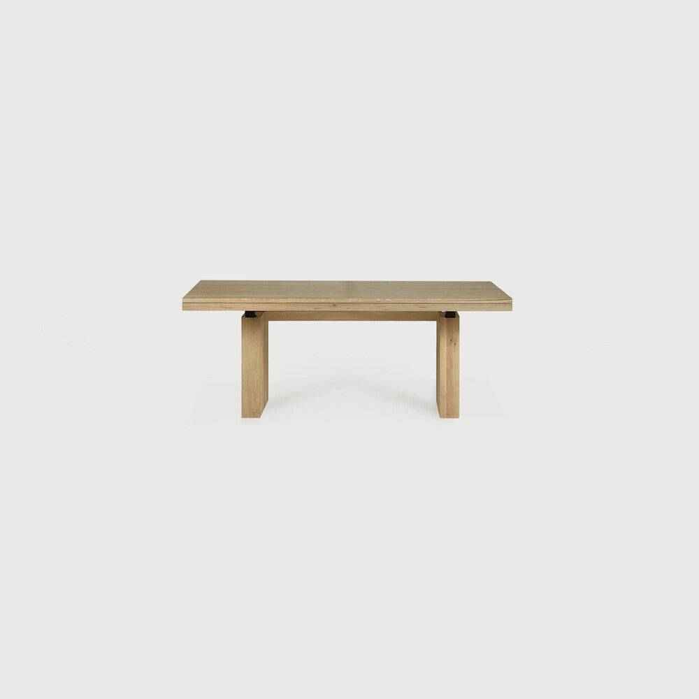 Double Extending Dining Table - Trade Source Furniture
