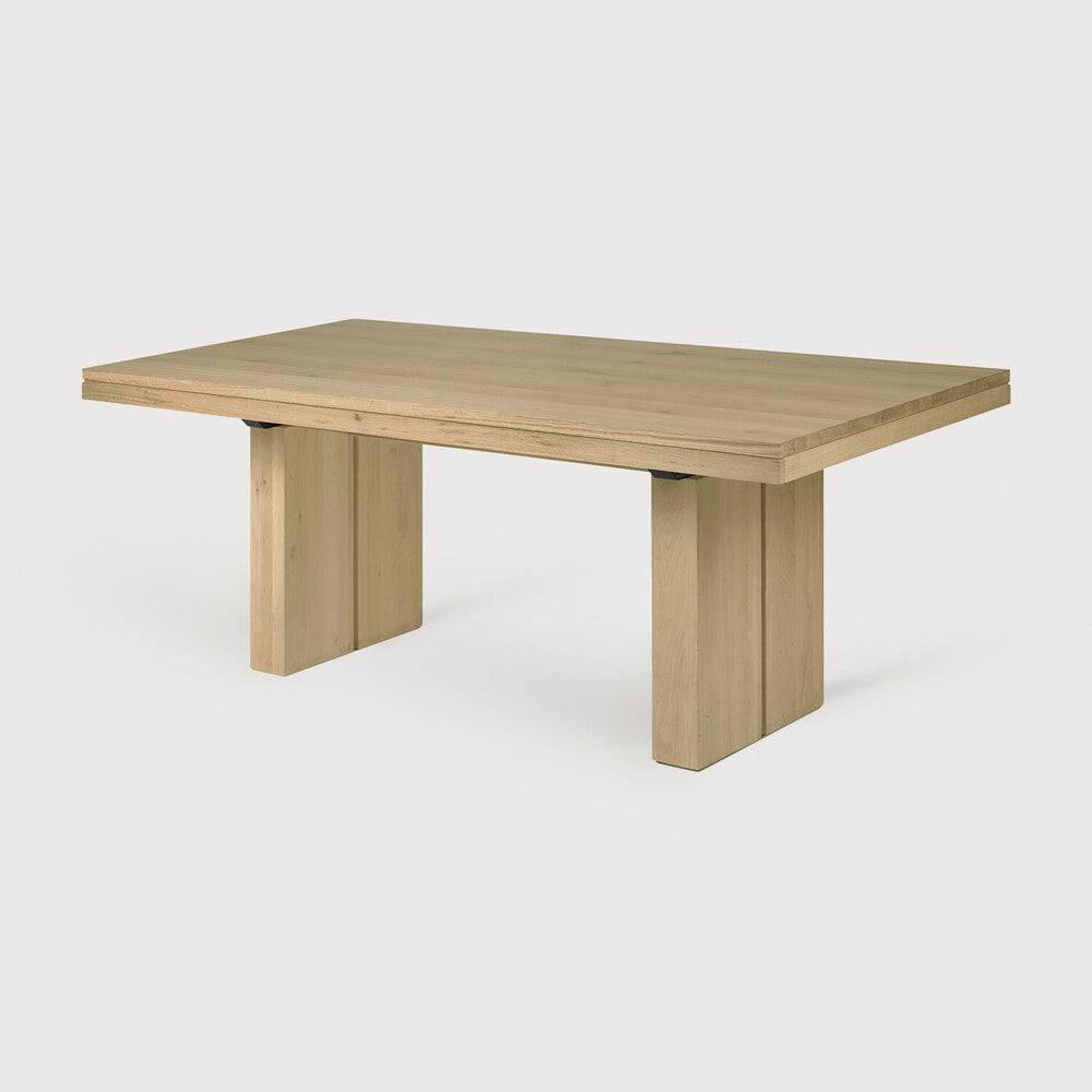 Double Extending Dining Table - Trade Source Furniture