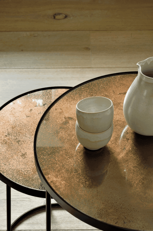 Ethnicraft Metal Side Tables - Trade Source Furniture