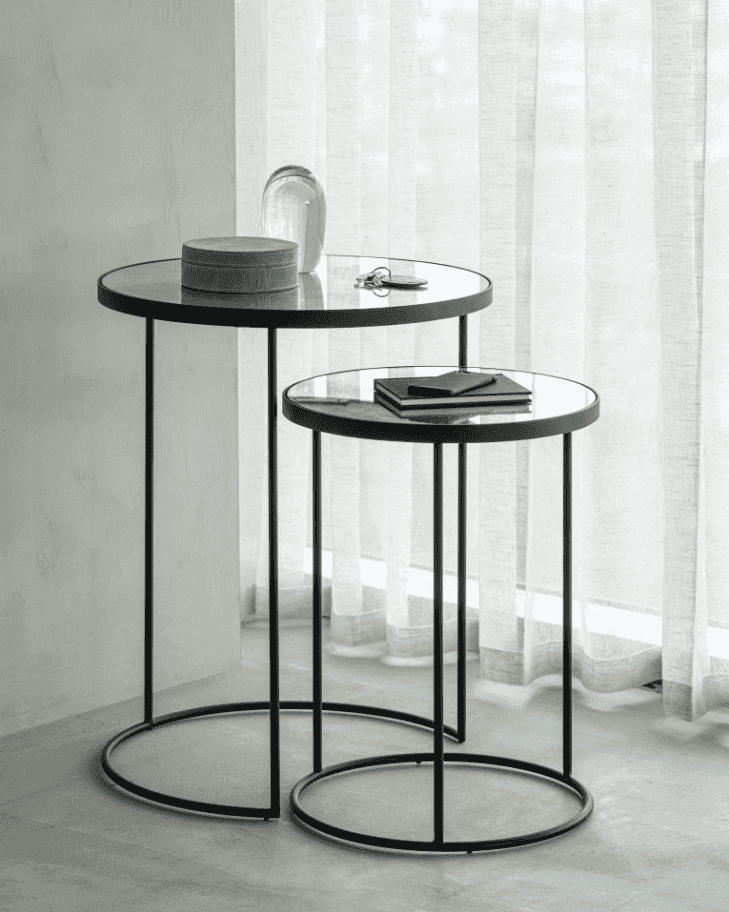 Ethnicraft Metal Side Tables - Trade Source Furniture