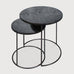 Ethnicraft Metal Side Tables - Ethnicraft