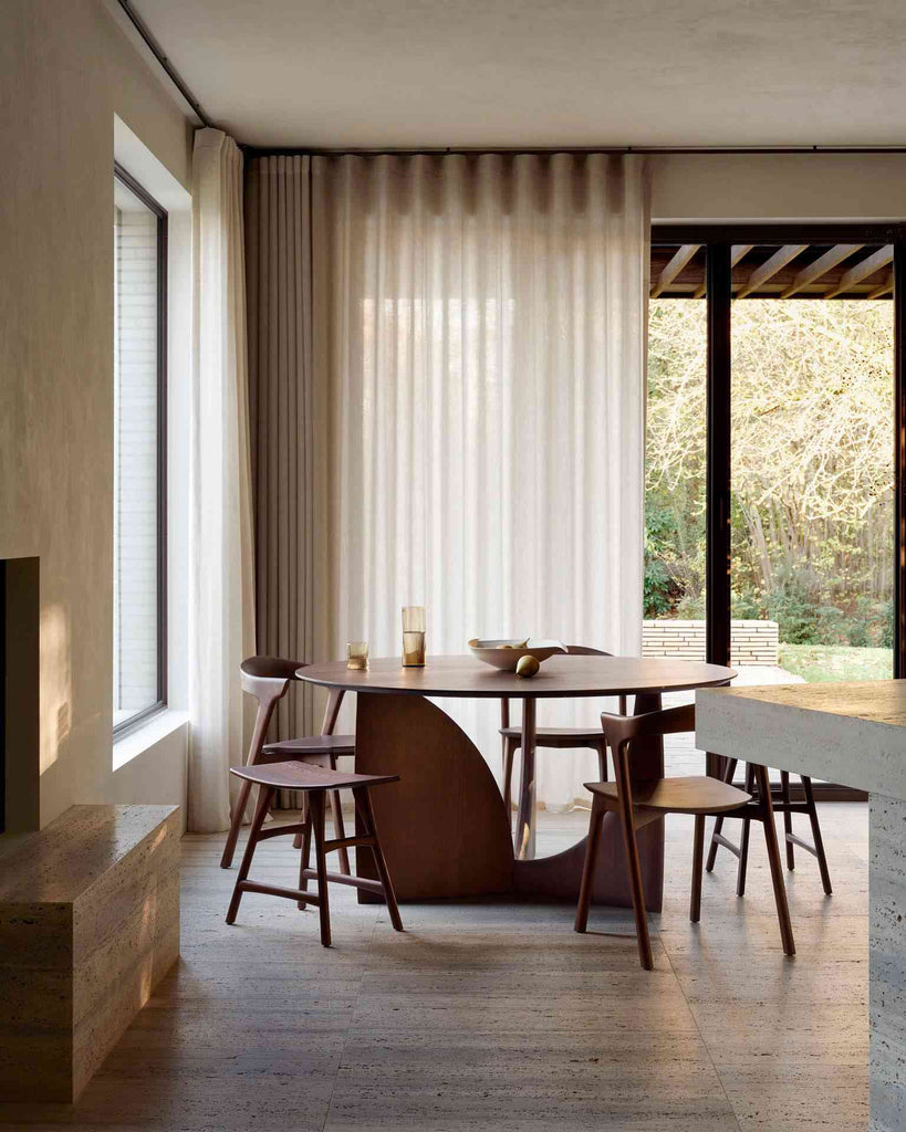 Geometric Round Dining Table - Ethnicraft