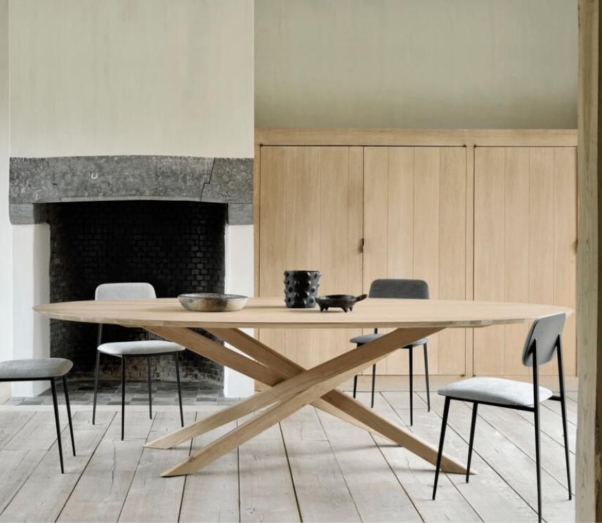 Mikado Oval Table - Trade Source Furniture