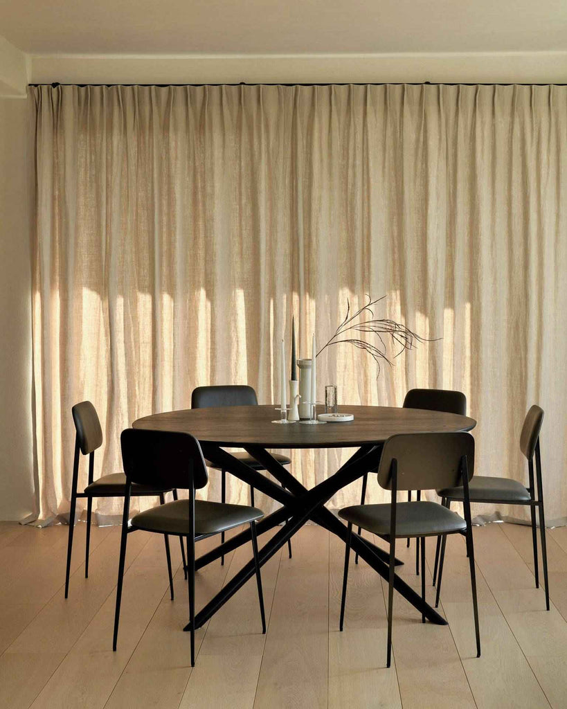 Mikado Round Dining Table - Trade Source Furniture