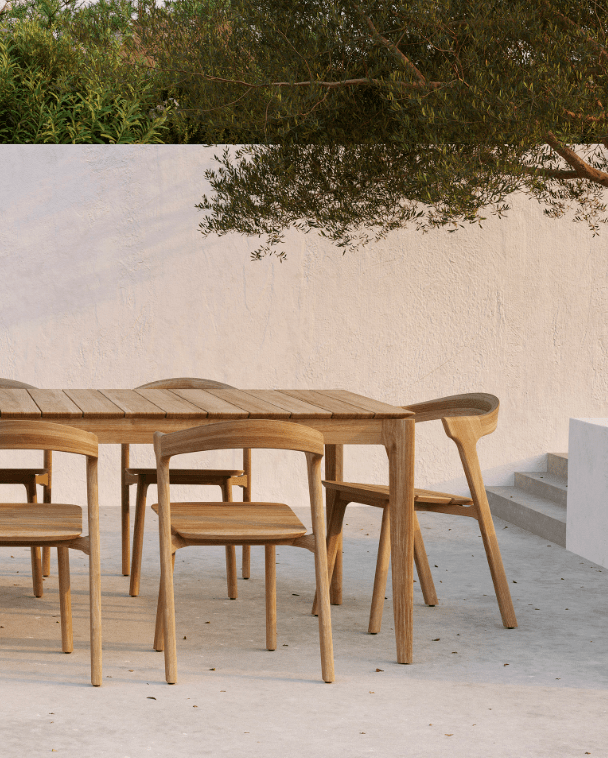 Outdoor Bok Dining Table and Chairs - Trade Source Furniture
