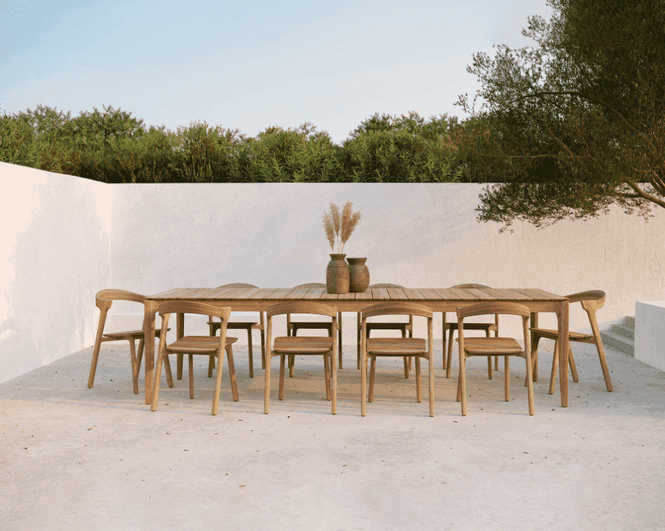 Outdoor Bok Dining Table and Chairs - Trade Source Furniture