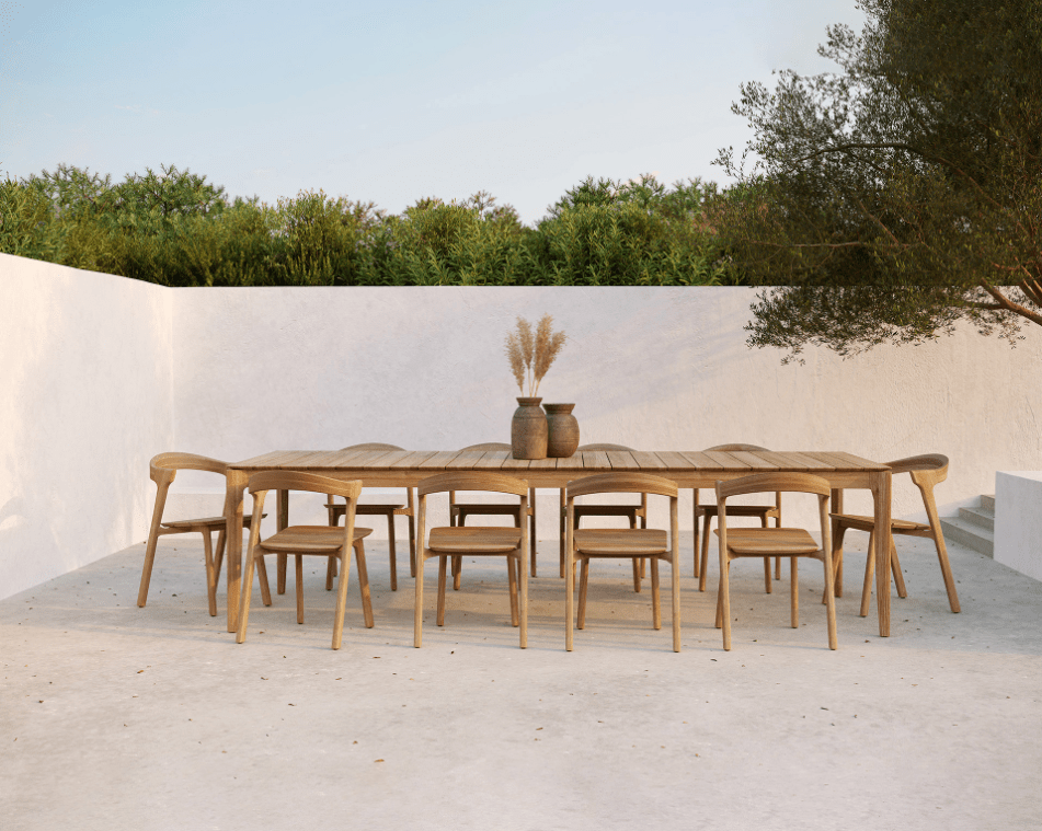 Outdoor Bok Dining Table and Chairs - Trade Source Furniture